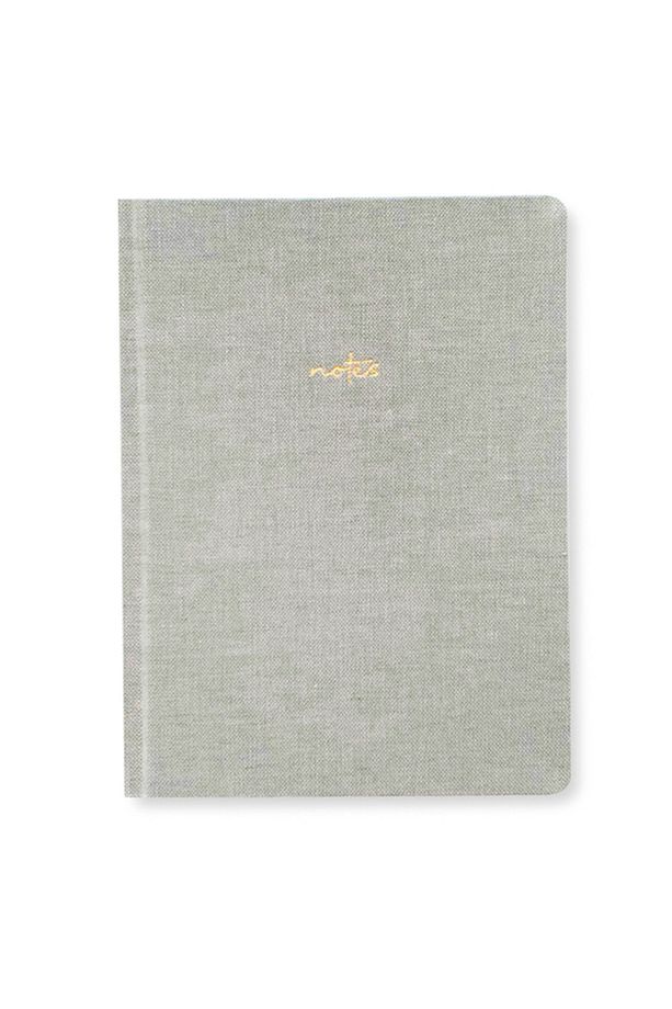 Linen Notebook, Mint - 1