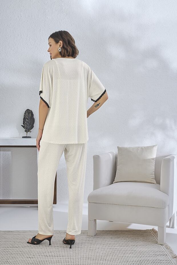 14432 Set pijamale 3 piese - 4