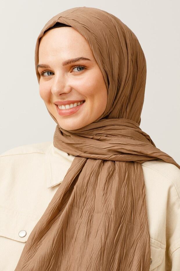 Ceviz Piliseli Bambu Şal - 2