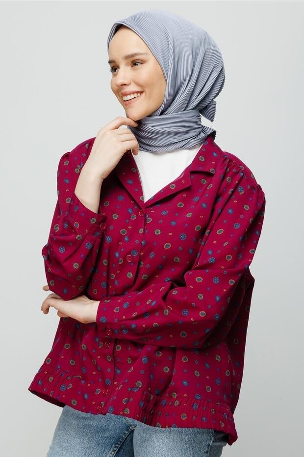 Gümüş Pilise Eşarp - 5