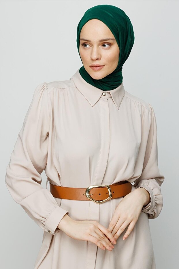 Emerald Cotton Shawl - 5