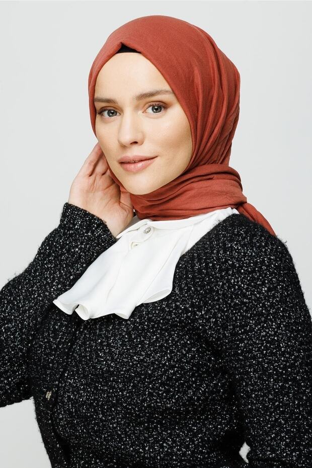 Onion Shell Cotton Shawl - 5