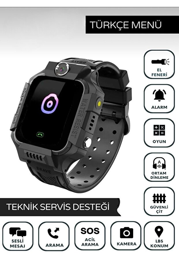 Sim Kartlı Çocuk Akıllı Saati - 1