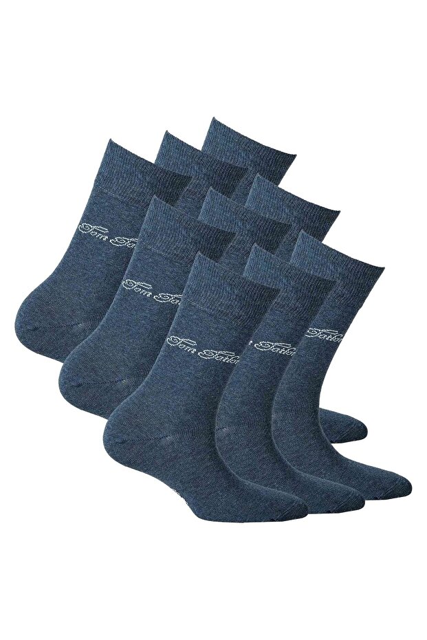 9er Pack Damen Socken - Basic, einfarbig - 1