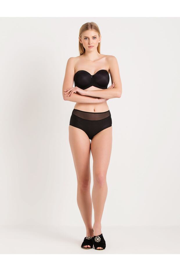 حمالة صدر دانتيل ضاغطة بدون حمالات - 3