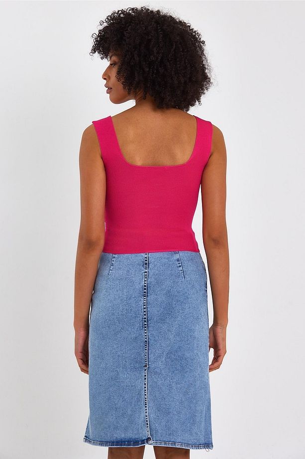 Kare Yaka Crop Atlet (a90779-s) - 3
