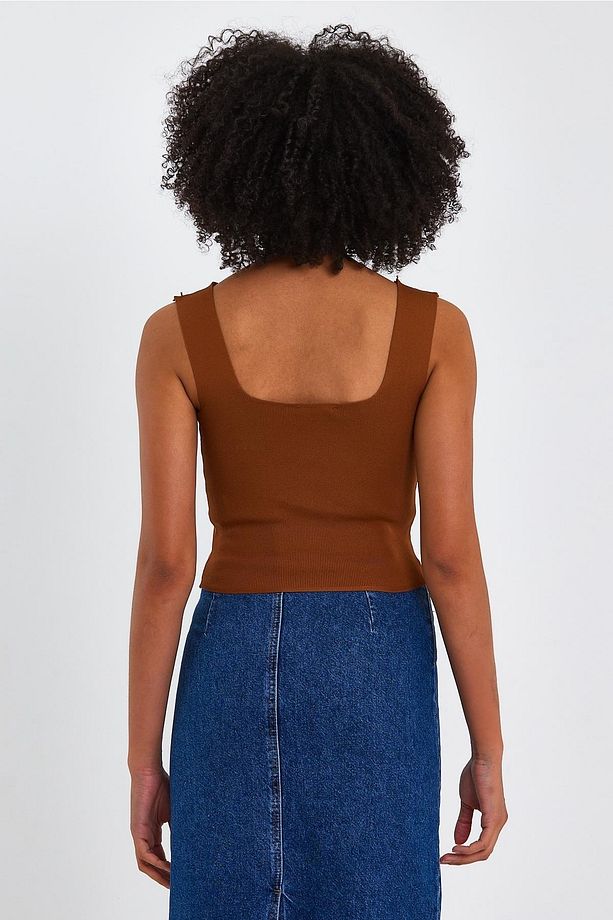 Kare Yaka Crop Atlet (a90779-s) - 5