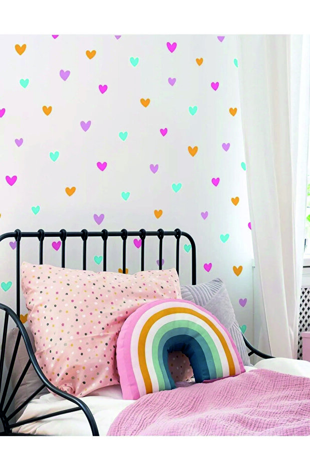 Renkli Kapler Duvar Sticker Seti - 1