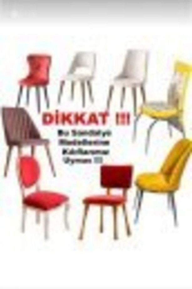 Kaliteli Jakarlı Bambu Hasır Desen Kumaştan Standart Sandalye Kılıfı 1 Adet Kahve Renk Tekli Örtü - 4