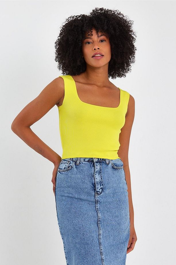 Kare Yaka Crop Atlet (a90779-s) - 1