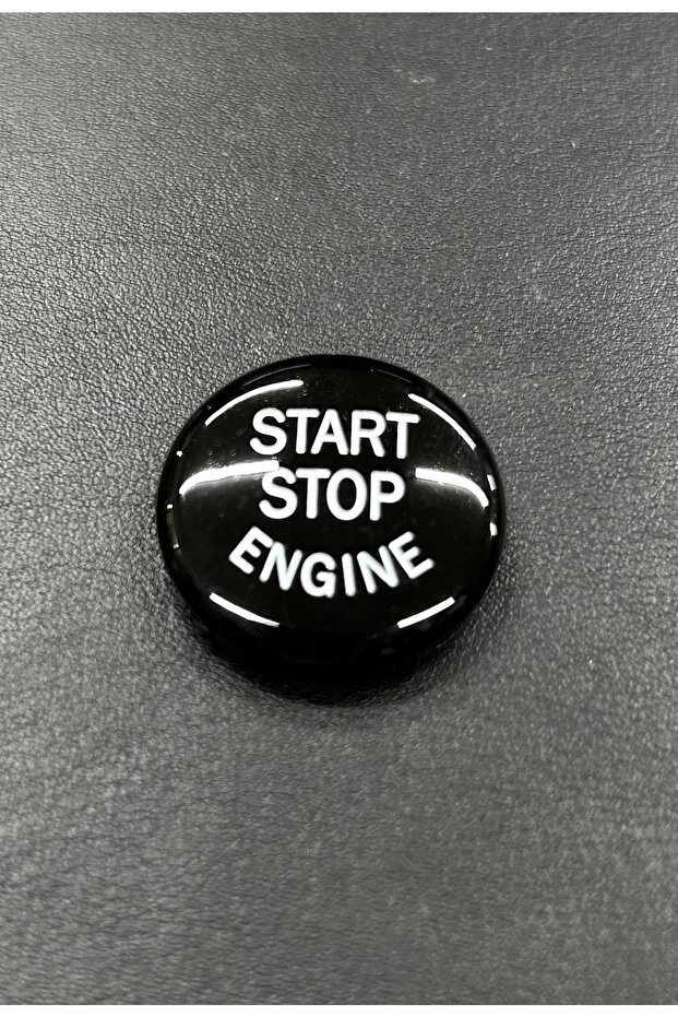 Bmw E60 E61 E87 E90 E91 E92 E93 Uyumlu Siyah Start Stop Butonu - 1