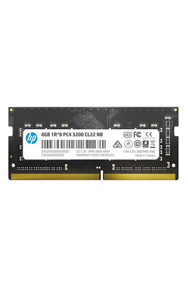 S1 SODIMM DDR4 3200MHz 8GB NOTEBOOK RAM - 4