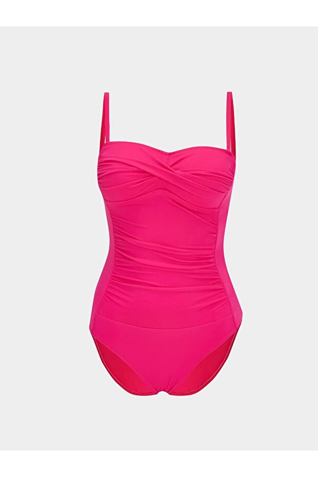 Lcw Dream Women's Swimsuit with Drawstring Detail