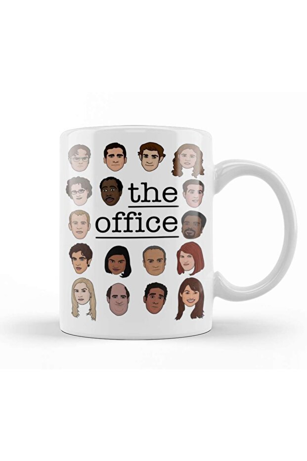 كوب بورسلين من The Office Crew