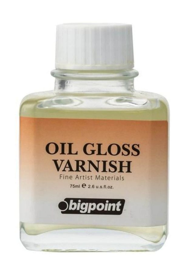 Parlak Vernik 75 ml (POLİMER KİL VE YAĞLI BOYA İÇİN OİL GLOSS VARNİSH) - 1
