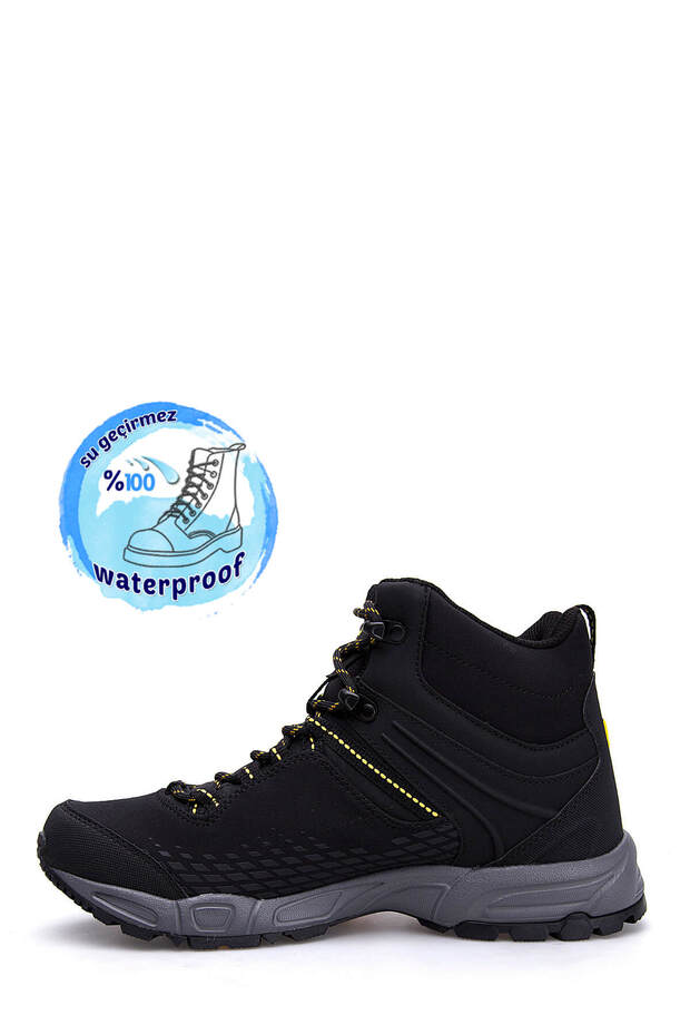 Erkek Siyah Bot - FLAKEHI -9 - 2