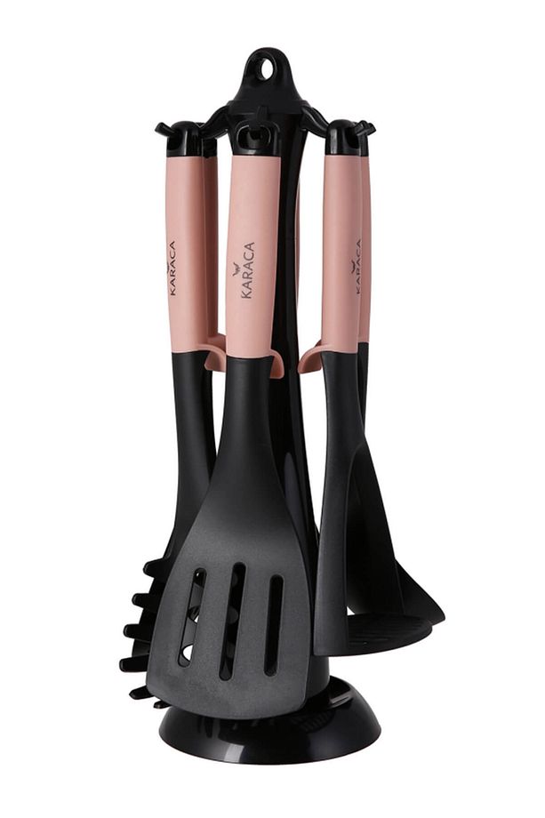 Blush 7 Parça Standlı Servis Seti - 1