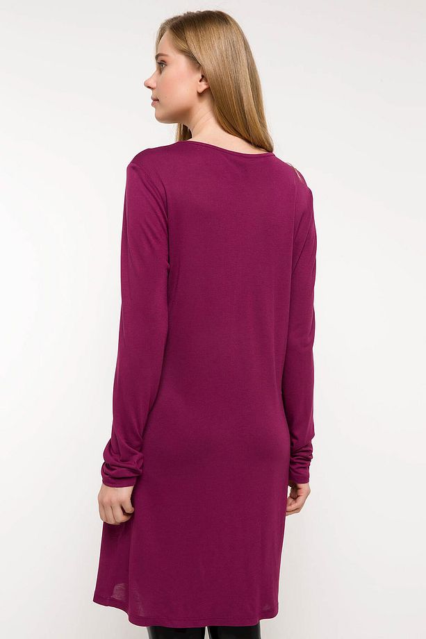Kadın Uzun Kollu Baskılı Tunik I5769AZ.18SM.PR169 - 3