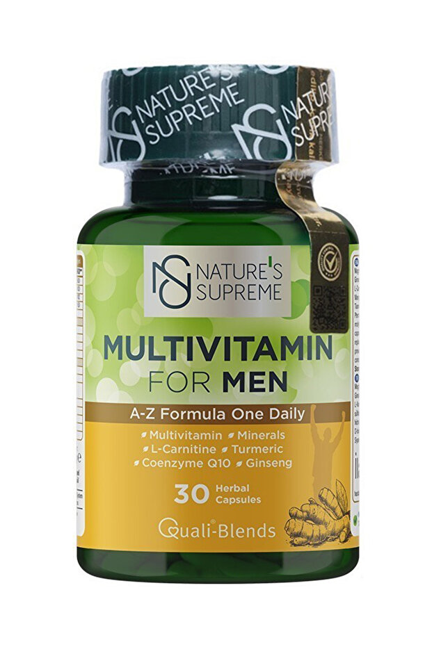 Multivitamin For Men 30 Kapsül - 1