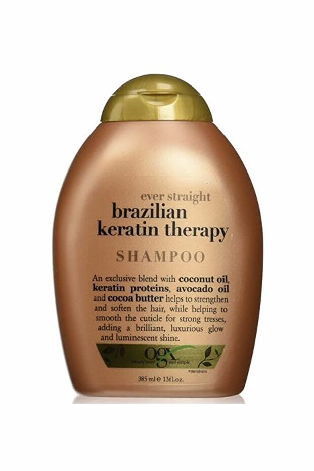 Nourishing Shampoo Containing Keratin - Brazilian Keratin Theraphy Shampoo 385 ml