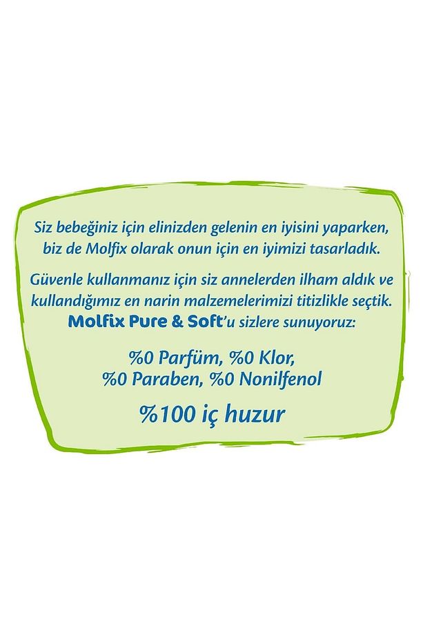 Pure&Soft Bebek Bezi Ekonomik Pk 4 Beden Maxi 90 Adet 3'lü Set - 5