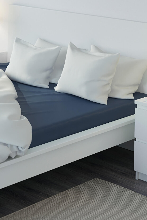 ملاءة سرير مطاطية مزدوجة من ULLVIDE - 1