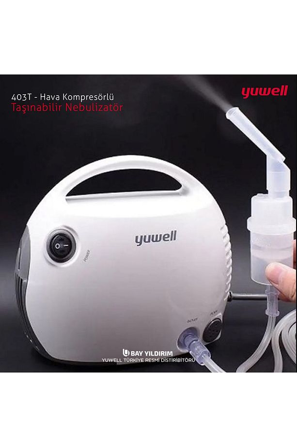 Hava Kompresörlü Nebulizatör Taşınabilir 403 T - 2
