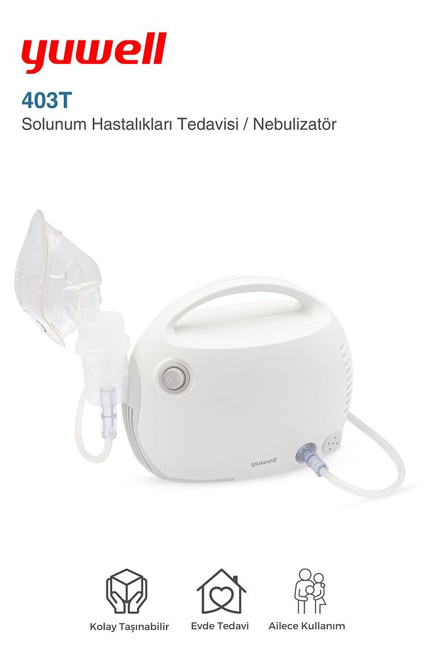 Hava Kompresörlü Nebulizatör Taşınabilir 403 T - 3