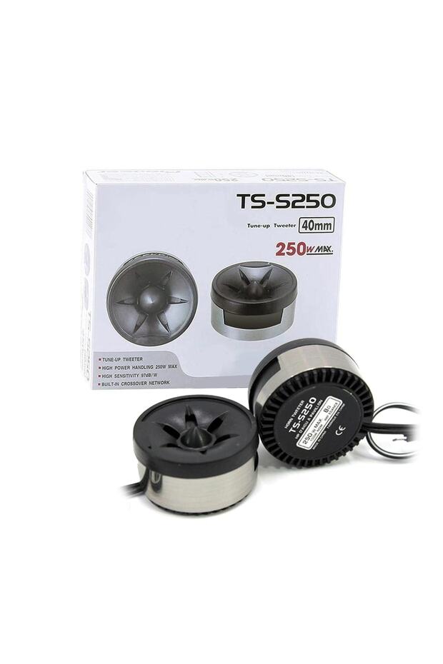 Süper Tiz Üretici 250w Tweeter Tüm Ses Sistemlerine Eklenebilir Tivitir Ts-250 40mm - 1