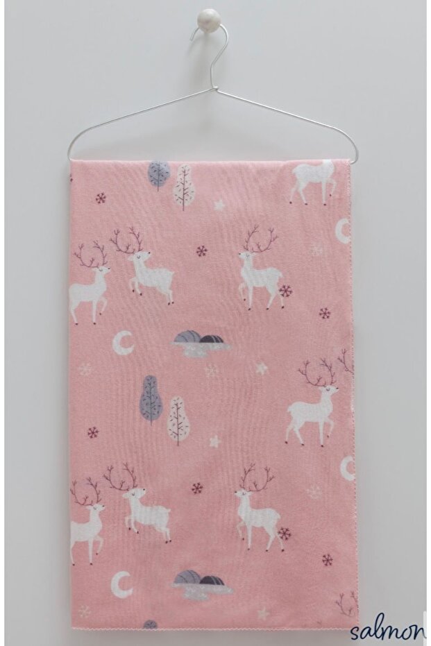Flannel Flannel Kids Blankets 100% Natural Cotton (deer Pattern) (90x90)