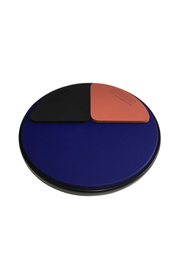 Practice Pad 12 Inç Üç Yüzeyli Drum Pad - 1