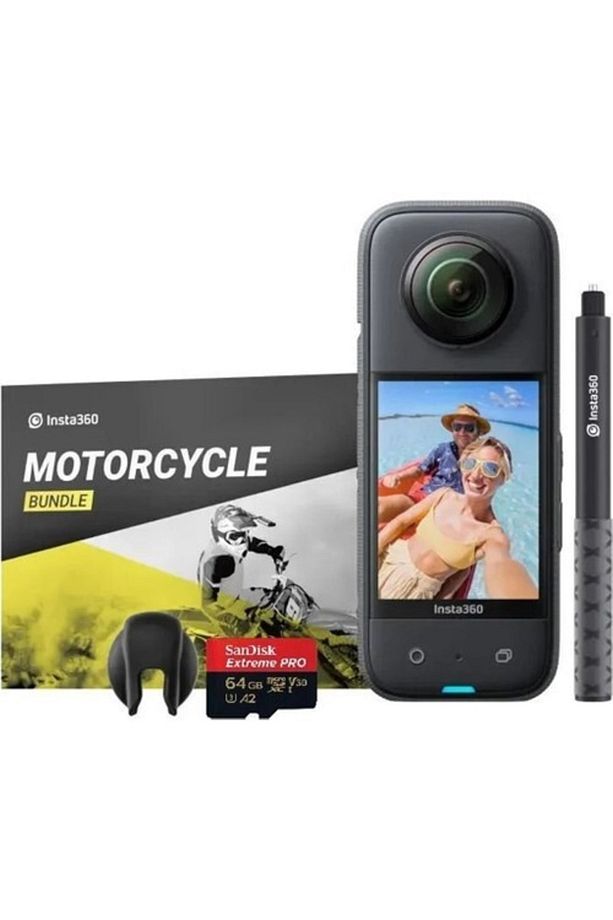 X3 360 Derece Kamera Motorsiklet Kiti - 1
