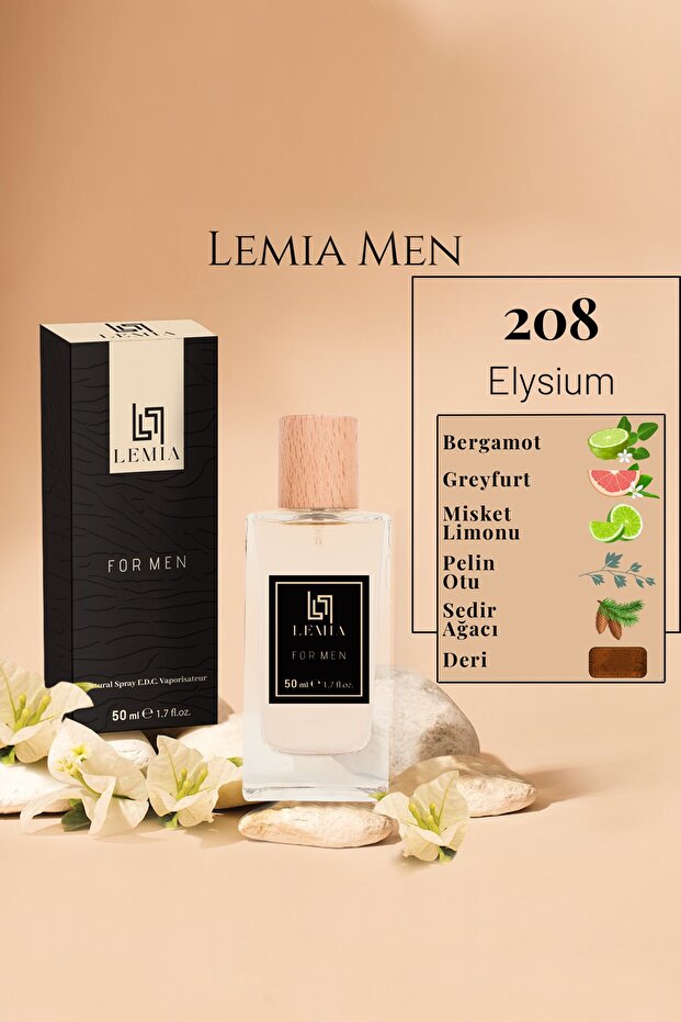 208 Elysia Erkek Edc 50ml - 1