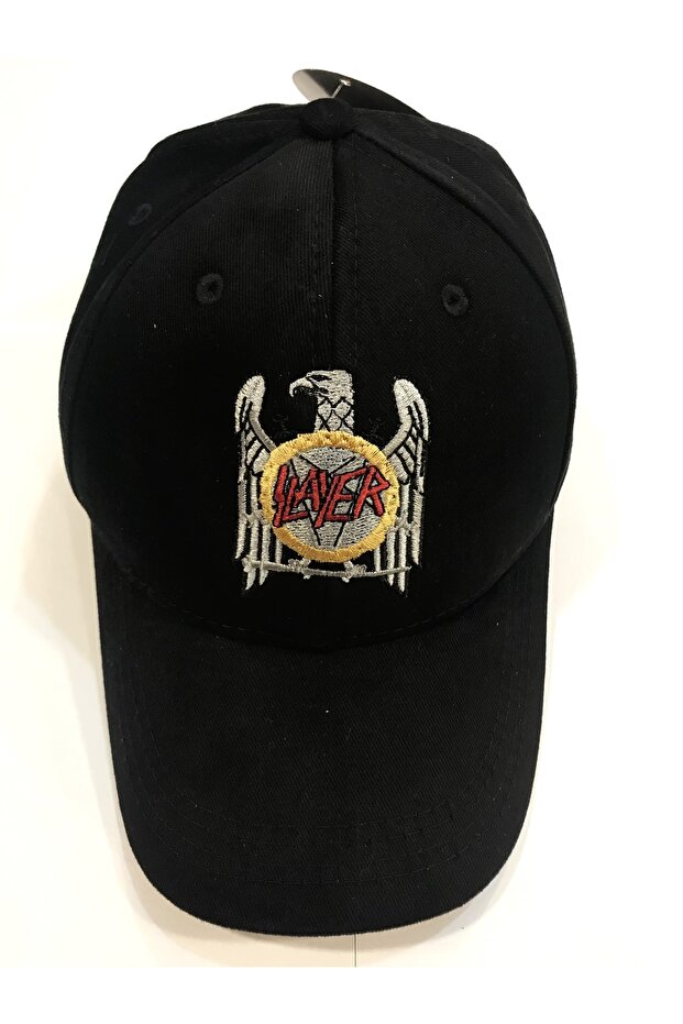 قبعة سوداء مطرزة للجنسين من Slayer Eagle