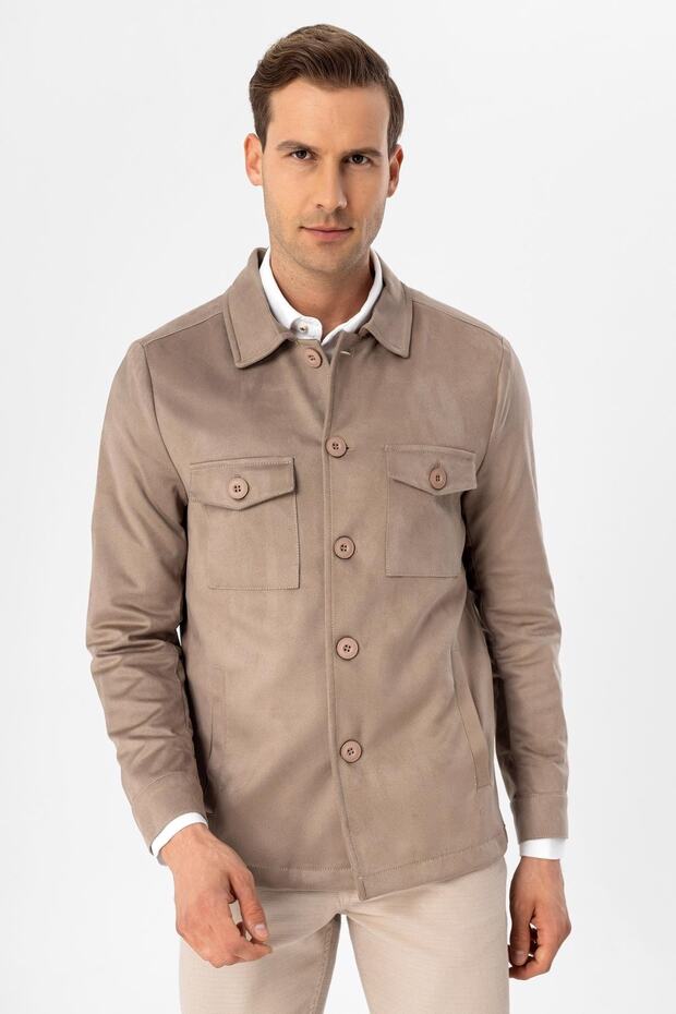 Slim Kalıp Düz Mont - 2