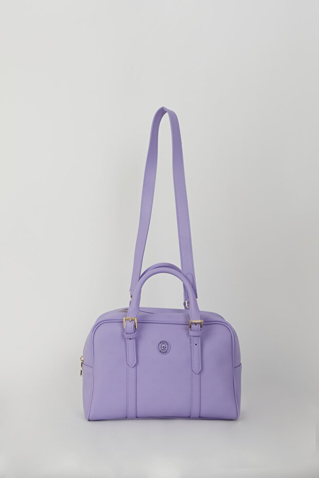 Print Lavender Women's Shoulder Bag 05PO22Y1557