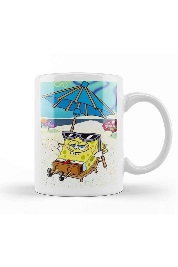 Sünger Bob Sponge Bob 01 Kupa Bardak Porselen - 1