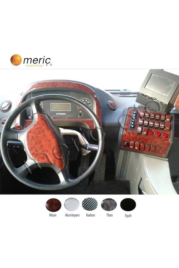 ميريتش ®   Otokar Kent Front Torpedo Coating أسود لامع 38 قطعة 2012-›