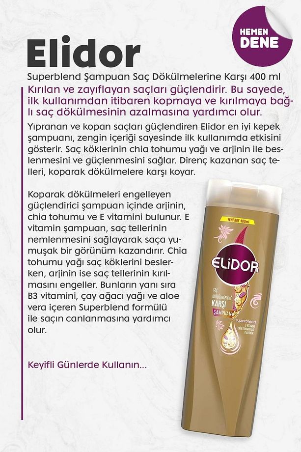 Superblend Şampuan Saç Dökülmelerine Karşı 400 Ml - 2
