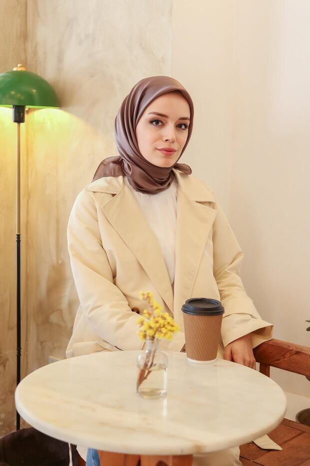 ميراي إيشارب لون سادة - كريستال-مينك-3