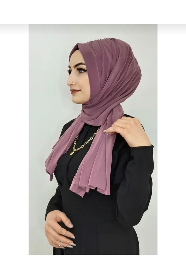 شال جاهز برباط لافندر - 3