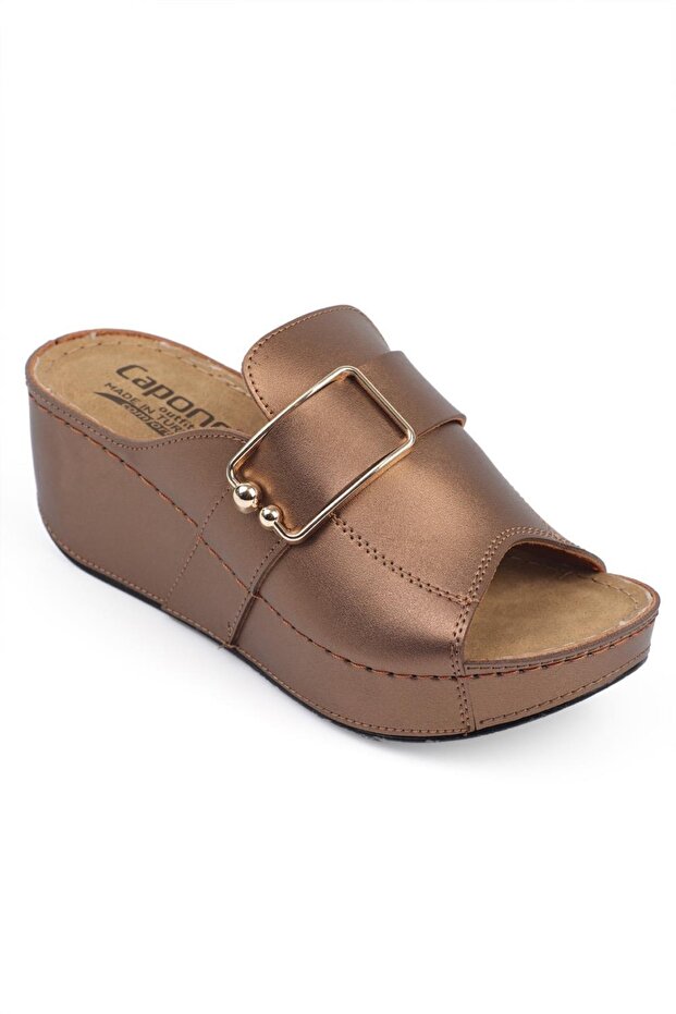 Anatómiai puha, kényelmes talpú éksarkú anyapapucs - 3