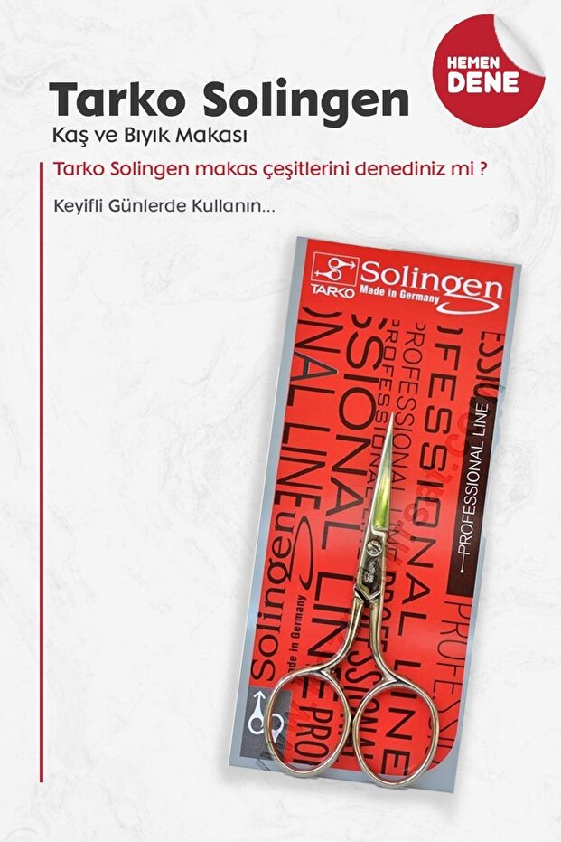 Solingen Eyebrow and Mustache Scissors 2136 - 2