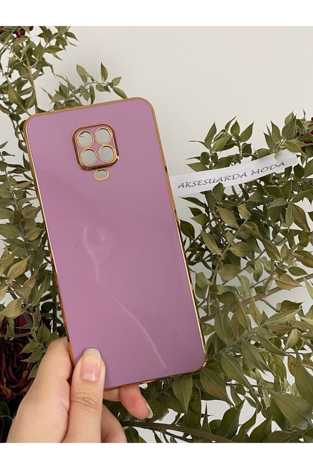 حافظة Redmi Note 9 متوافقة مع القطع بالليزر باللون الذهبي