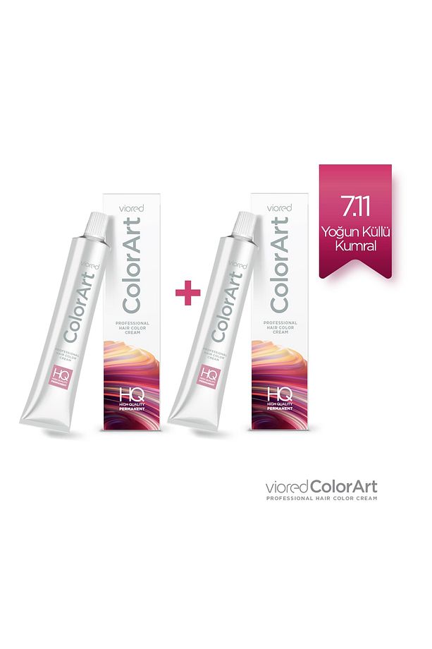 Viored Colorart Tüp Boya 60 Ml 7.11 - 1