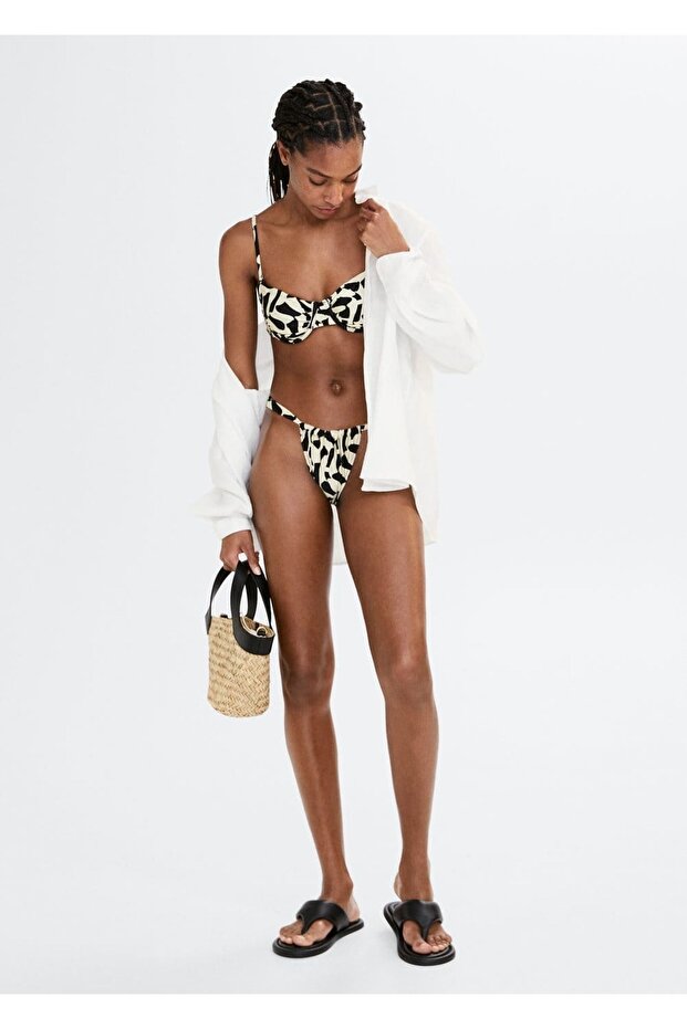 Bantlı Deri Kadın Sandalet - 19