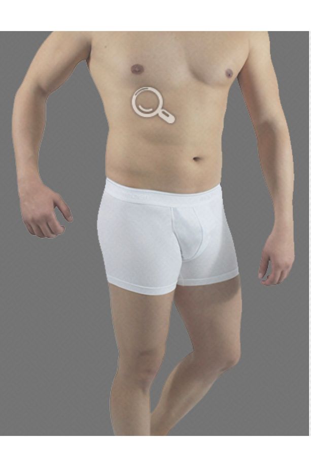 Erkek Boxer Takma Lastik 3lü - 1