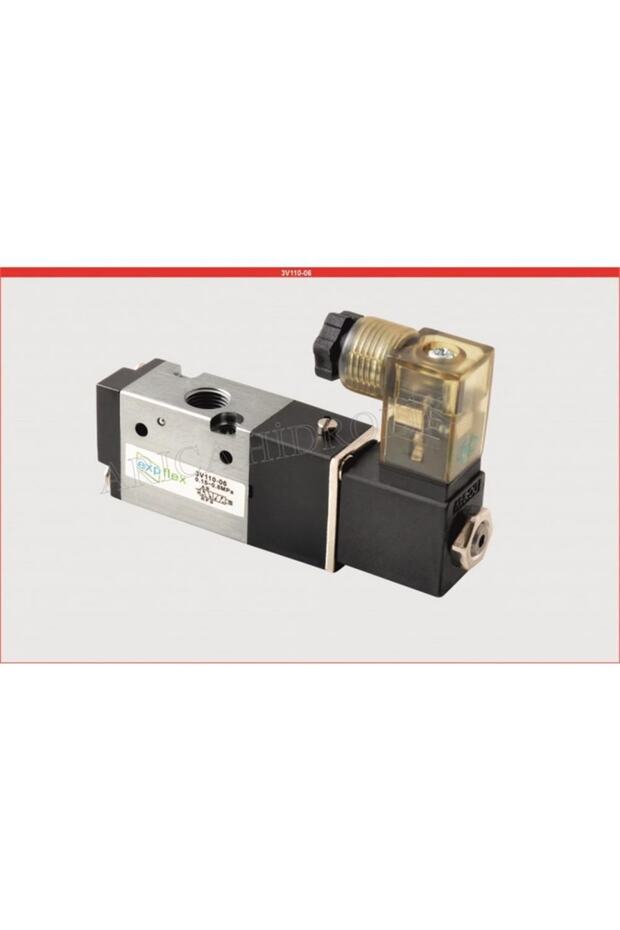 3v210-08 1/4 3-2 12 Volt Tek Bobin Valf N.k - 1
