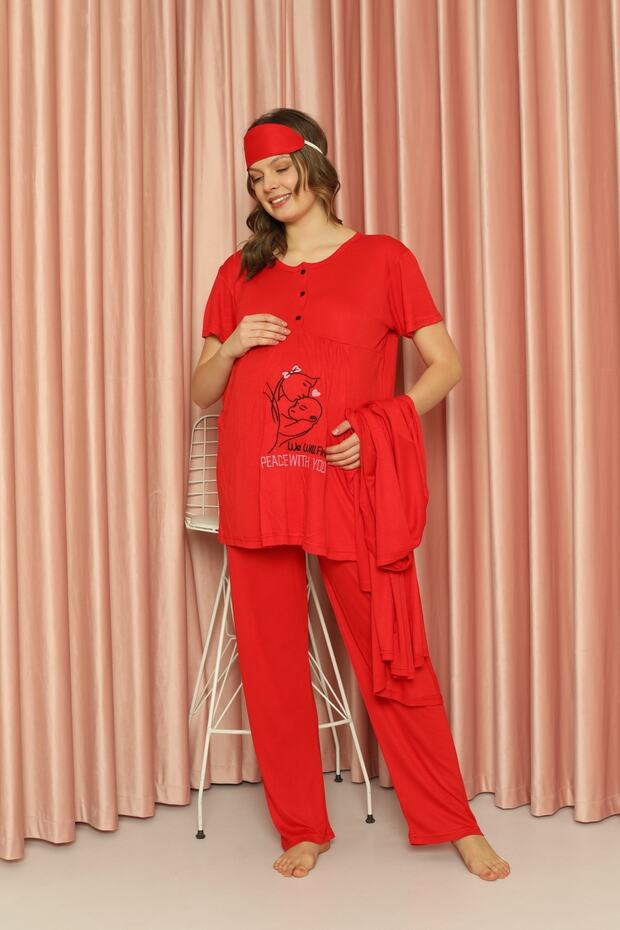 Hamile Pijama Takım - 4