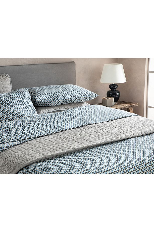 Trio Tile Kolay Ütülenir Tek Kişilik Nevresim Seti 160x220 Cm Lacivert - 2